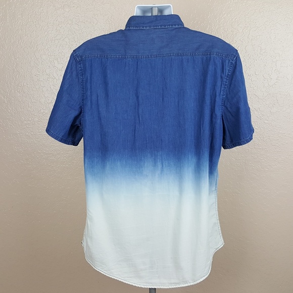 Blue Sol Mens Casual Short Sleeve Shirt Size XL Mu - Picture 3 of 4